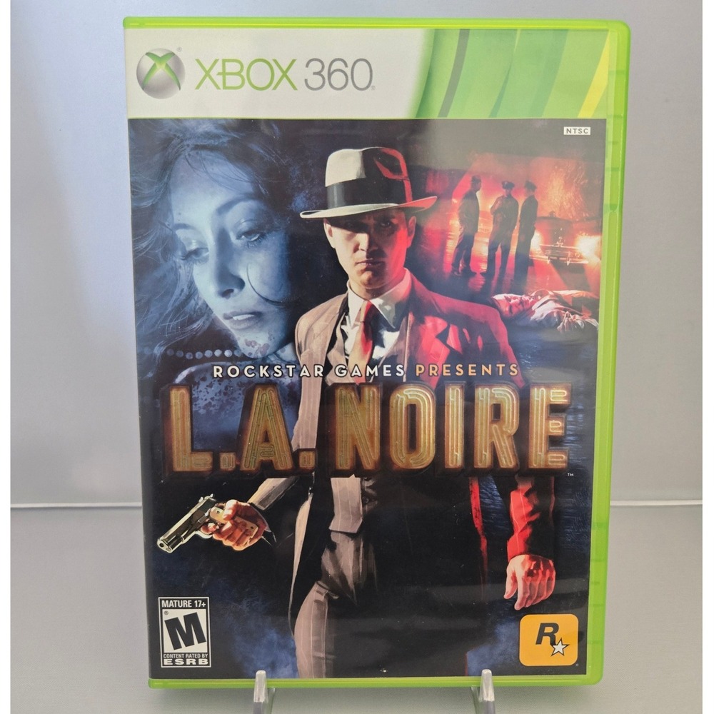 L.A. Noire - Xbox 360 - Complete CIB - 3 Discs W/ Manual Tested & Working